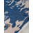 Blue | Beige Wool Handmade Abstract Indoor Area Rug Hand Knotted Rectangle-873807421