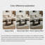 Élégante table basse en marbre de forme ovale-956337652