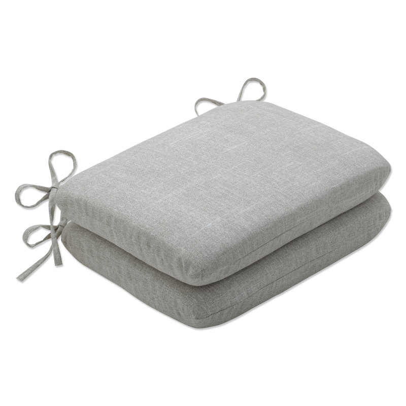 Alauda Outdoor 3'' Dining Chair Seat Cushion, Gray