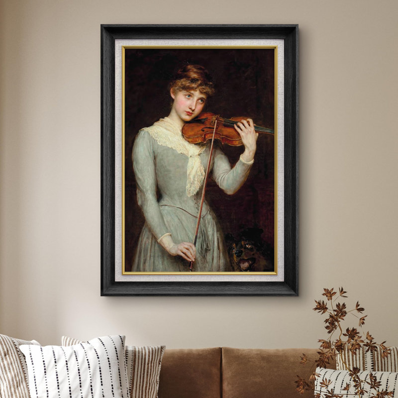 " A Cavatina (Violinist) ", Black