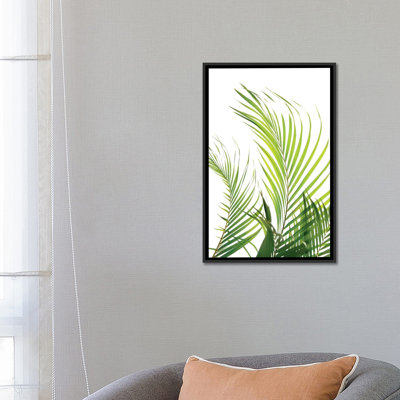 « palm frondes », reproduction d’impression sur toile