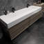 Meuble-lavabo mural double 104 po Albizu-69316023