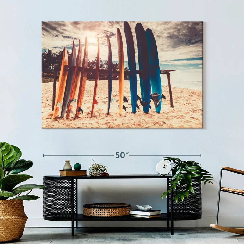 Senne Surfboard Stand, 34" H x 51" W