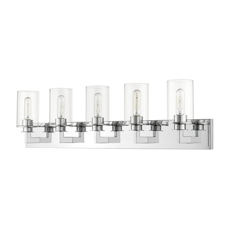 Attah 5 - Light Dimmable Vanity Light, Chrome