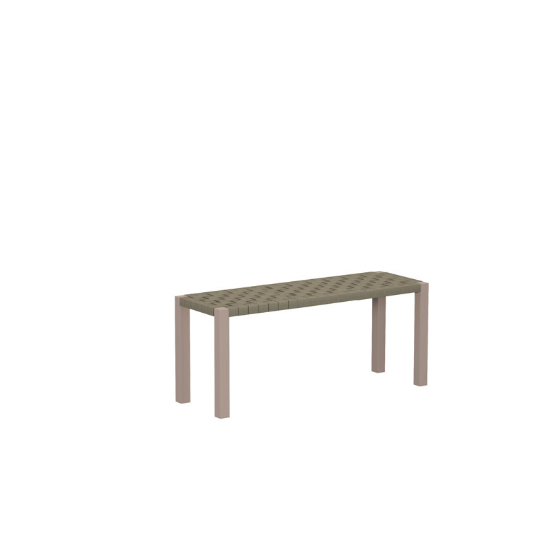 Banc d'extérieur Dottie, Taupe / moka mat