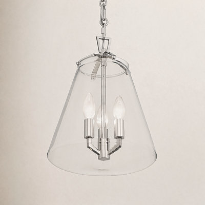 3 - Light Dimmable Bell Chandelier