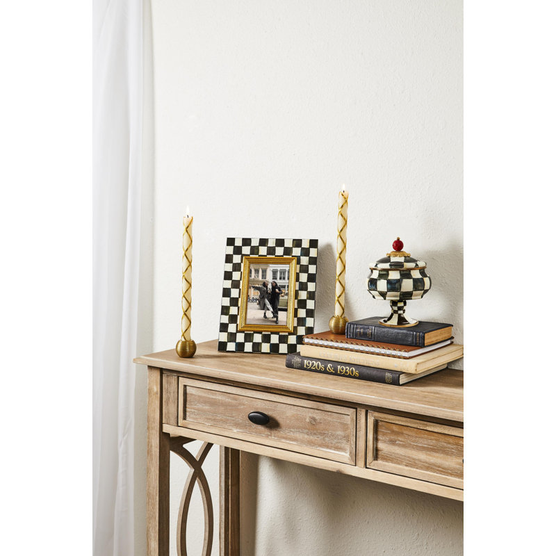 Courtly Check Frame, 5" W x 7" H