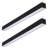 4FT 40W 3CCT Dimmable Anti-Glare Optical Lens Linear Light, 3000K/4000K/5000K Selectable