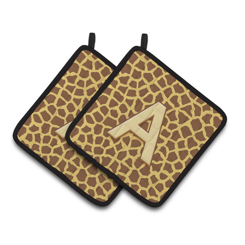 Brown/Yellow manique (ensemble de 2), A