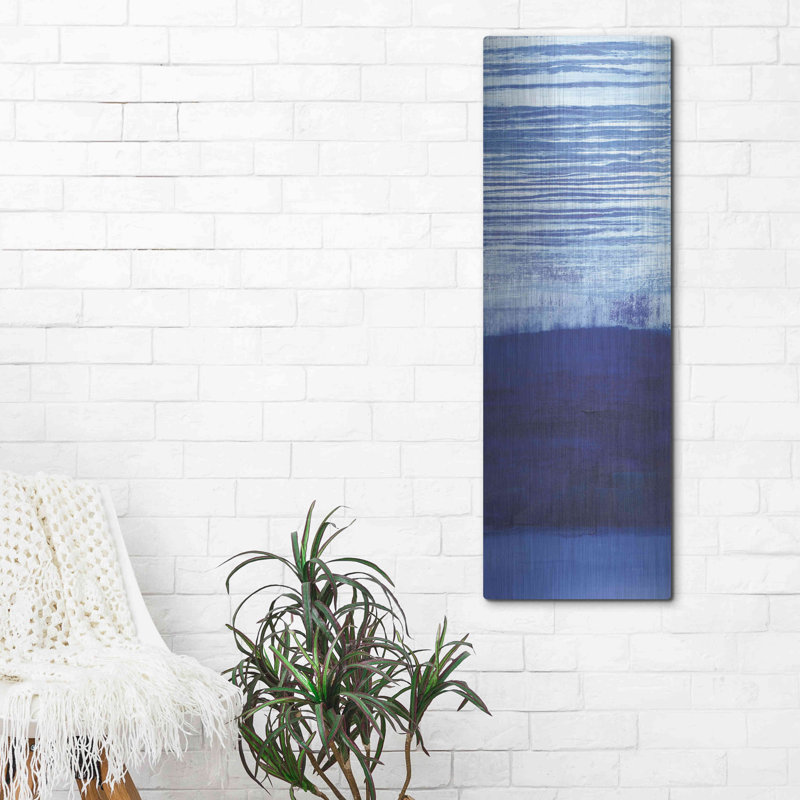 "Blue Haze III" par Jo Maye, H 48 po x l 16 po