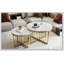 Ensemble de tables basses gigognes 2 pièces