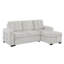 Canapé-lit complet Gustavo Chalk - Solution de couchage polyvalente et confortable