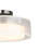 Glass Semi Flush Mount