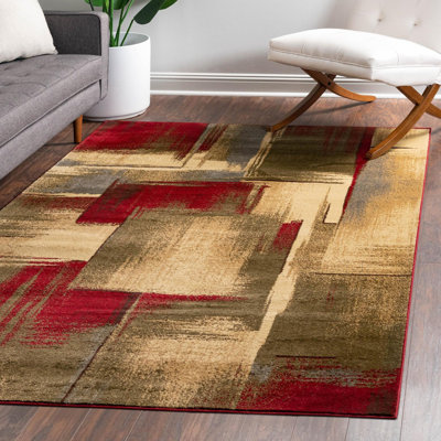 Tapis abstrait Ivetta