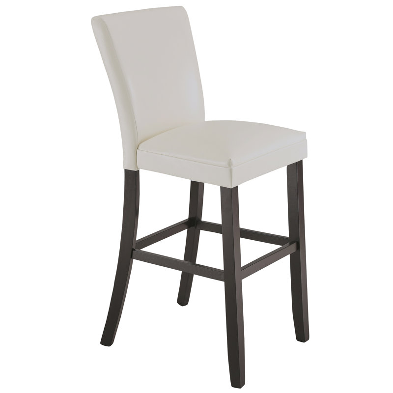 Glass Top Four Leg Dining Set, White