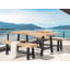 2 - Person Acacia Patio Dining Set with Rectangular Table-20016929