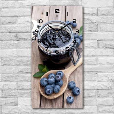 Jacquely Glass Wall Clock