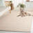 Abinadab Beach Wool & Sisal Striped Rug-224303147