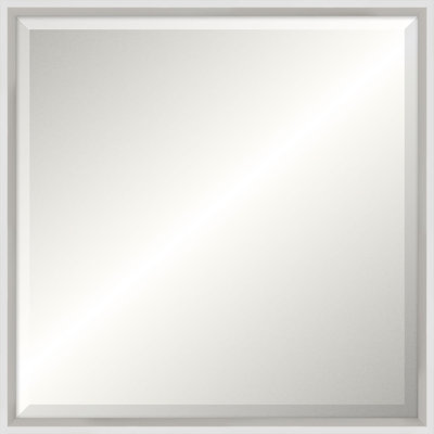 Ridgeline Rectangle Solid Wood Beveled Mirror