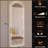 65" x 21" Arch Design LED Full Length Mirror