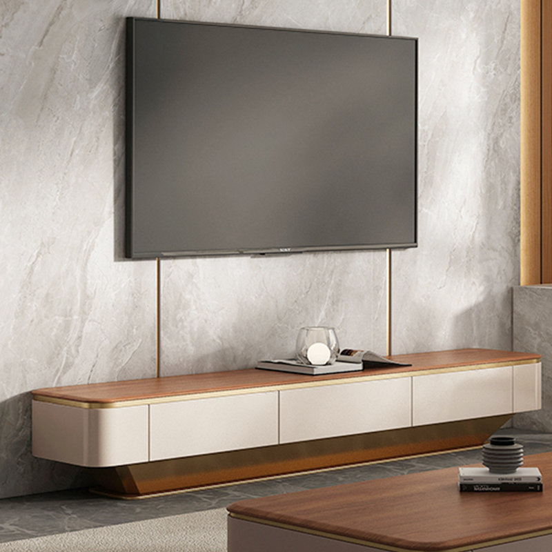Solid wood senior creative TV cabinet, 70.87"