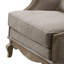 Fauteuil club capitonné de 37 po de largeur