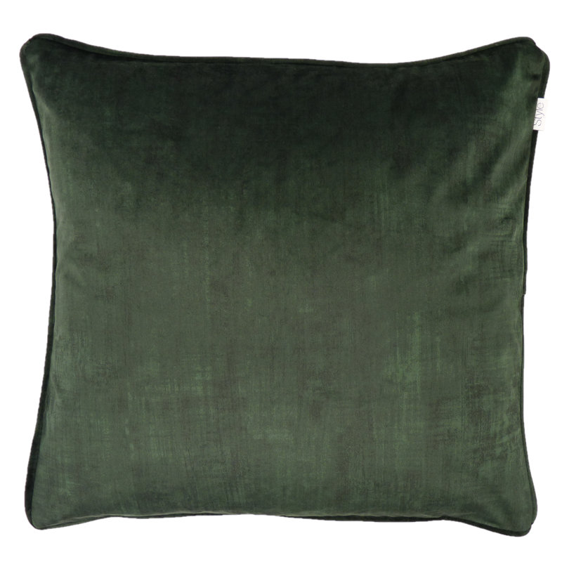 Square Scatter Cushion Cushion With Filling, Bottle Green