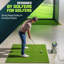Tapis de jeu GoSports Golf - PRO 5 x 4 pi - Tapis d'entraînement en gazon artificiel pour la pratique de la balançoire intérieure / extérieure, comprend 3 tés en caoutchouc-117043822