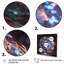 Liquid Crystal Fusion I - Fractals Canvas Wall Art-153917687-153917688