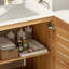 Meuble-lavabo rétro 30 po avec panneau classique