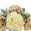 White And Mauve Hydrangea Bouquet With Shells