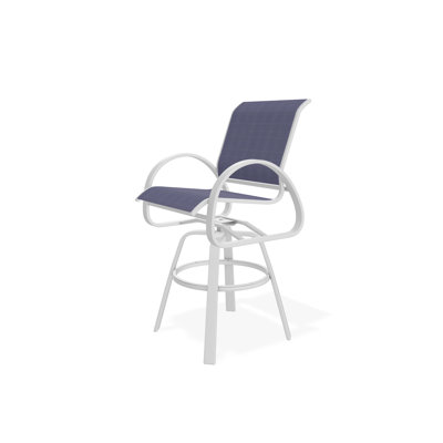 Chaise de café pivotante en aluminium Aruba II