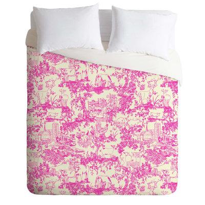 Rachelle Roberts Polyester Toile Duvet Cover