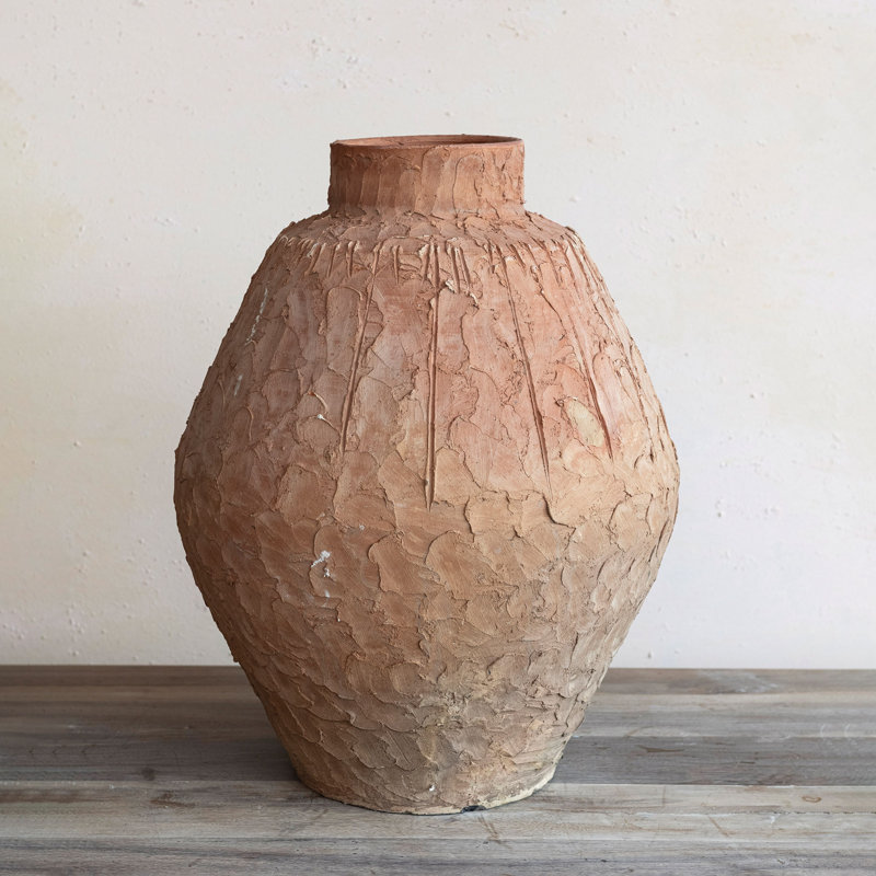 Tida Terracotta Table Vase
