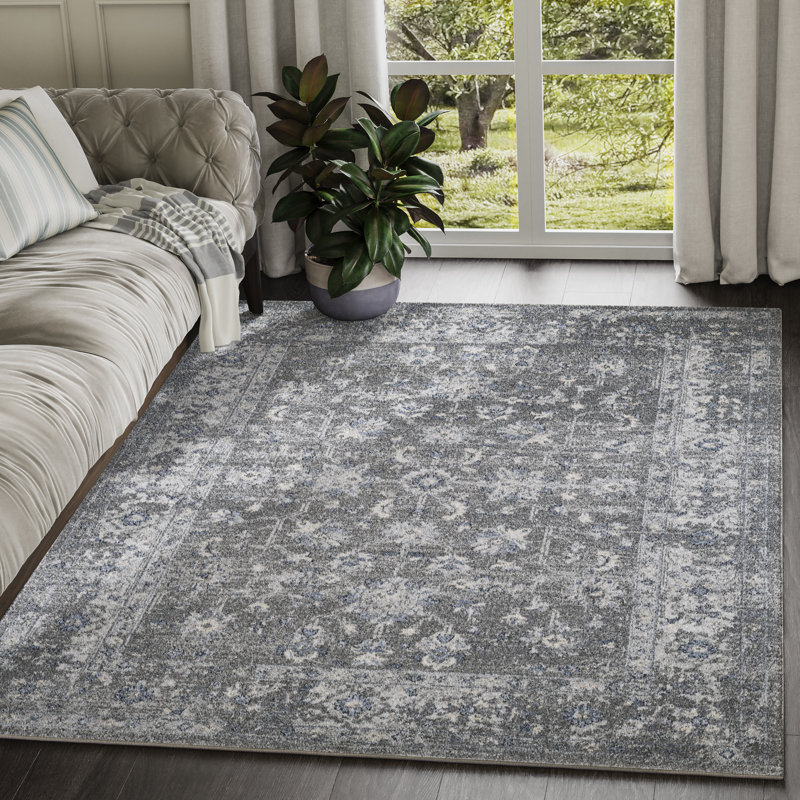 Tapis oriental Bushong, Rectangle 8 pi 11 po x 12 pi