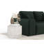 Two-seater square arms loveseat sofa-1560988681