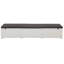 Chaise longue d'extérieur ajustable, coussin, rotin Nino-106065197-106065201