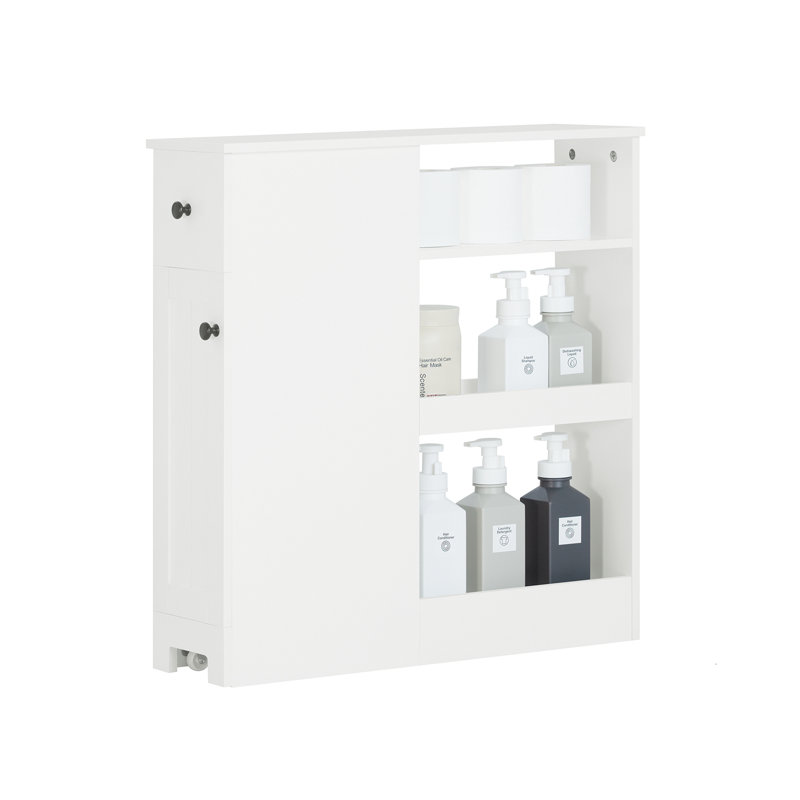 Magavern Bathroom Cabinet, White