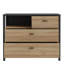 Abhiraj 104.8cm W 3 - Drawer Chest of Drawers
