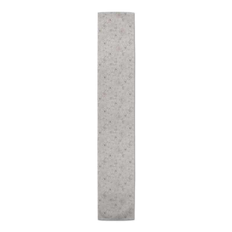 Linge de table, 90 po x 16 po, gris