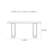 Minimalist Solid Wood Console Table-110395296