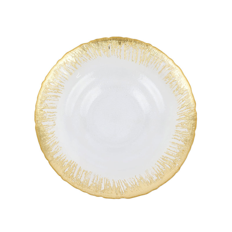 Rufolo Glass Serving Bowl