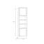 Phineas 194.2 cm H x 58.6 cm W Standard Bookcase