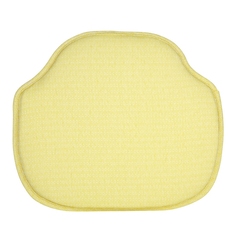 Coussins de chaise antidérapants Windsor, Jaune