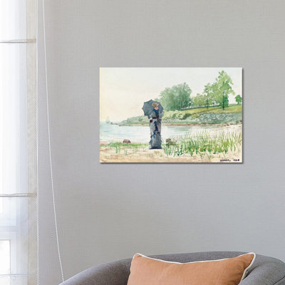 Young Woman, 1880 by Winslow Homer - Wrapped Canvas Gallery-Wrapped Canvas Giclée