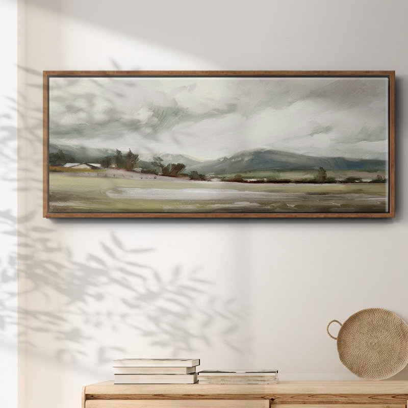 Big Sky Valley - toile encadrée, H 8 po x l 20 po