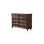 Armoire de rangement moderne et simple en bois massif