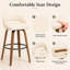 Tabourets de bar pivotants en simili cuir Lawrence-173825747-173825758