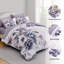 Ensemble de literie 7 pièces avec ensemble de literie toutes saisons en microfibre de coton doux Seersucker-122486478-122486485