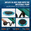 Videur gonflable VEVOR, trampoline aquatique récréatif, plateforme de bain portative-99445612-99445618